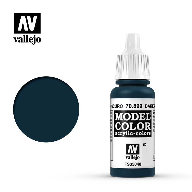Vallejo Model Color 偏暗波斯藍色 70899/瓶