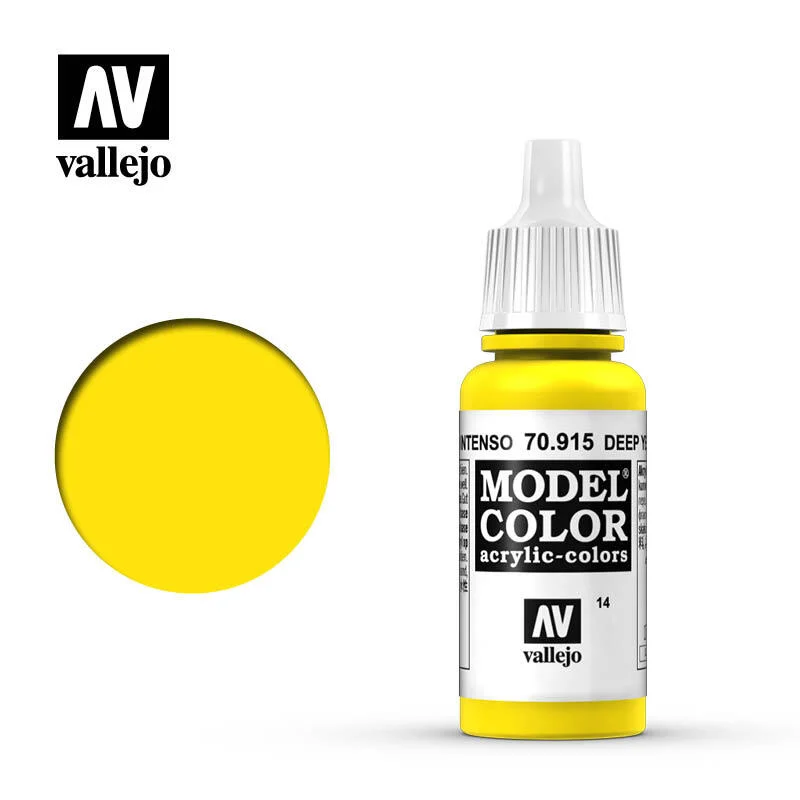 Vallejo Model Color 深黃色 70915/瓶