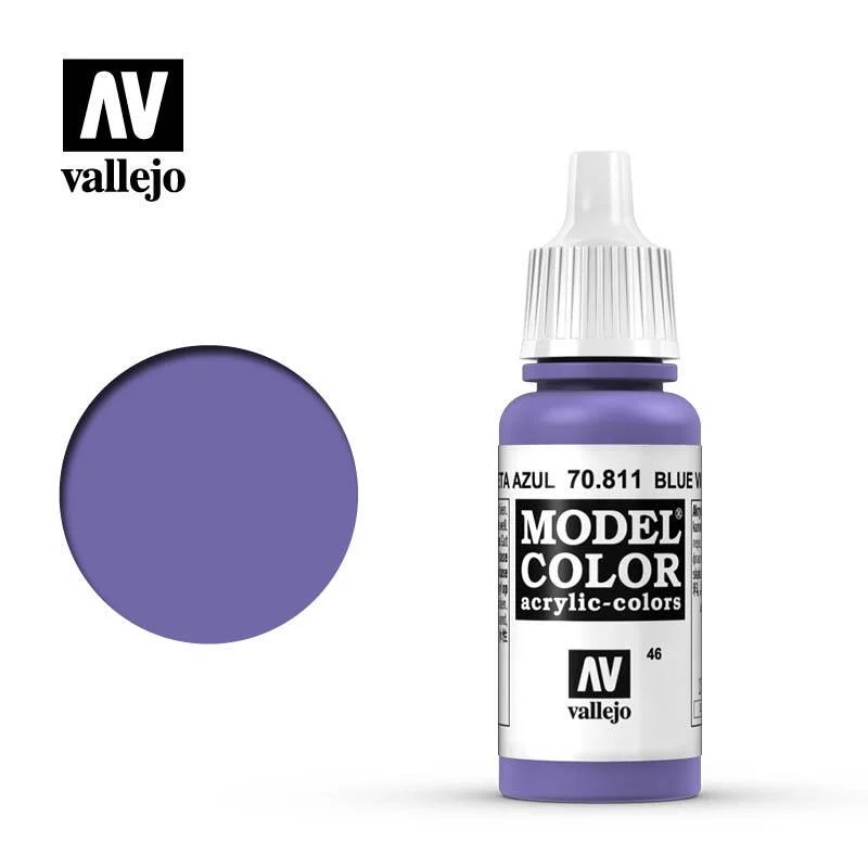 Vallejo Model Color 偏藍紫羅蘭色 70811/瓶