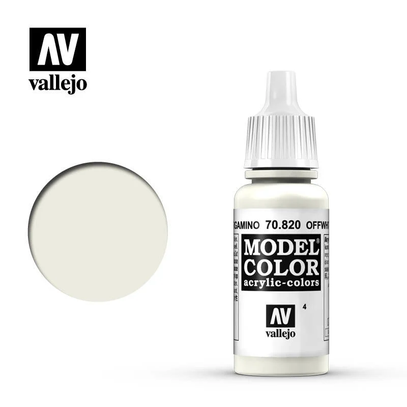 Vallejo Model Color 米白色 70820/瓶