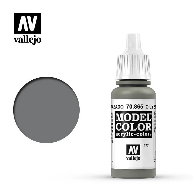 Vallejo Model Color 金屬鋼鐵色70865/瓶