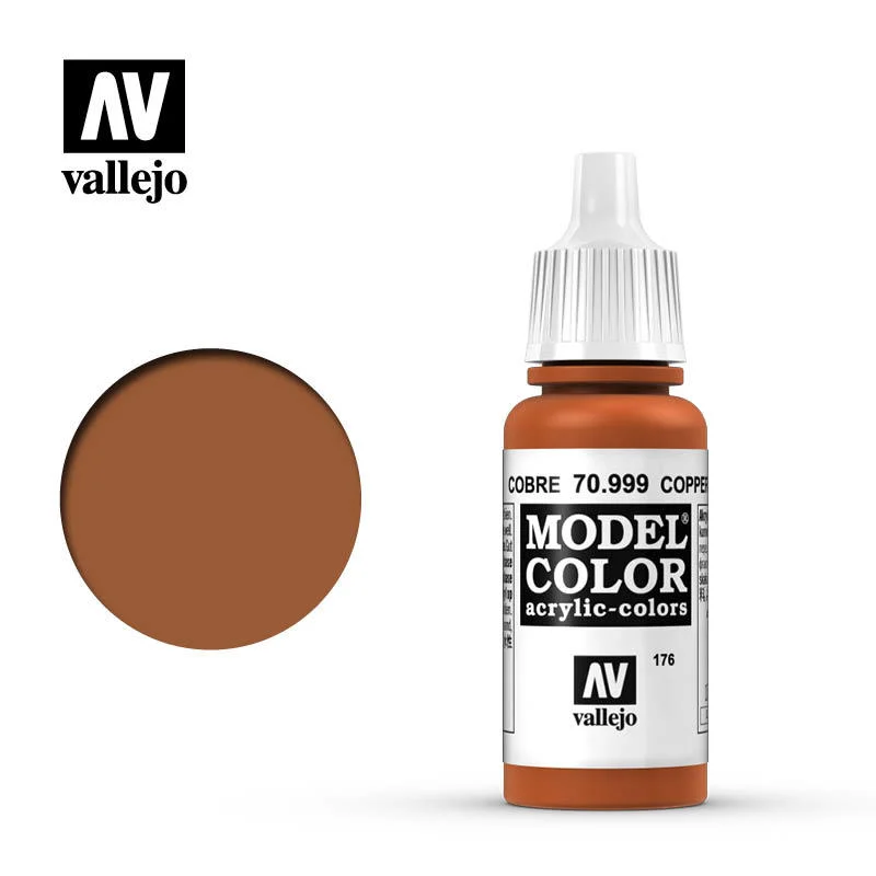 Vallejo Model Color 金屬銅色70999/瓶