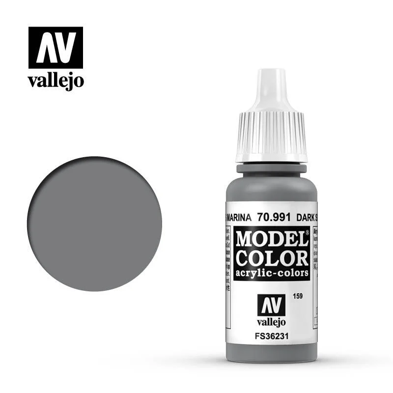 Vallejo Model Color 暗海灰色 70991/瓶