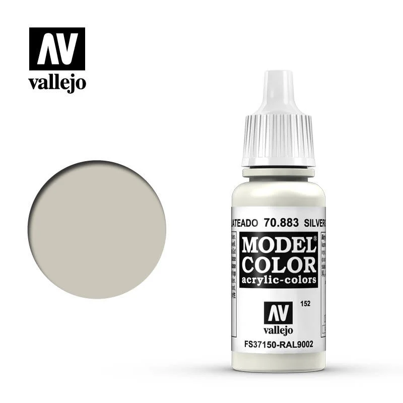 Vallejo Model Color 銀灰色 70883/瓶