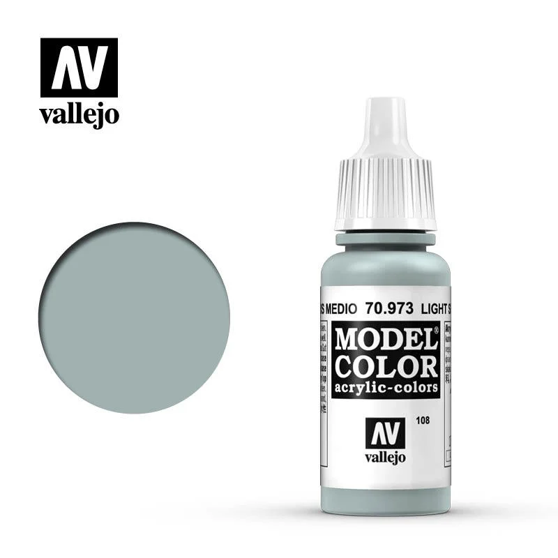 Vallejo Model Color 淺海灰色 70973/瓶