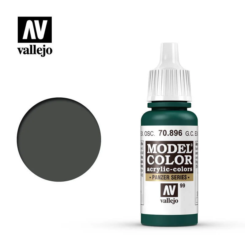 Vallejo Model Color  德國迷彩強化暗綠色 70896/瓶