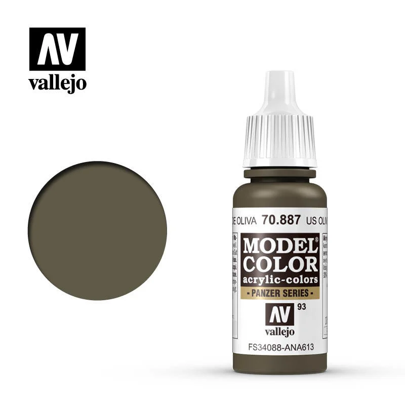Vallejo Model Color 美軍橄欖沙土色 70887/瓶