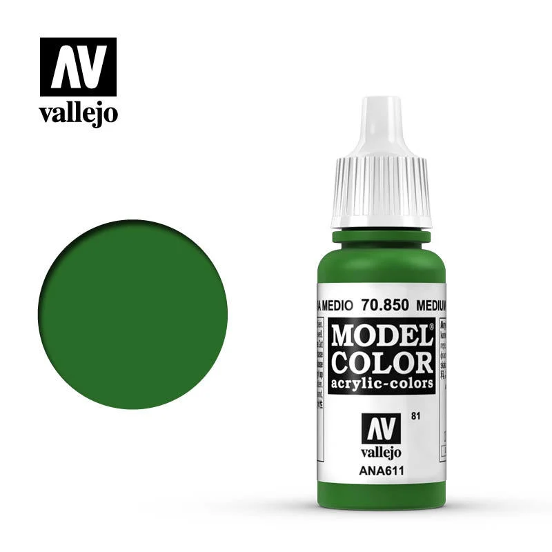 Vallejo Model Color 中階橄欖色 70850/瓶