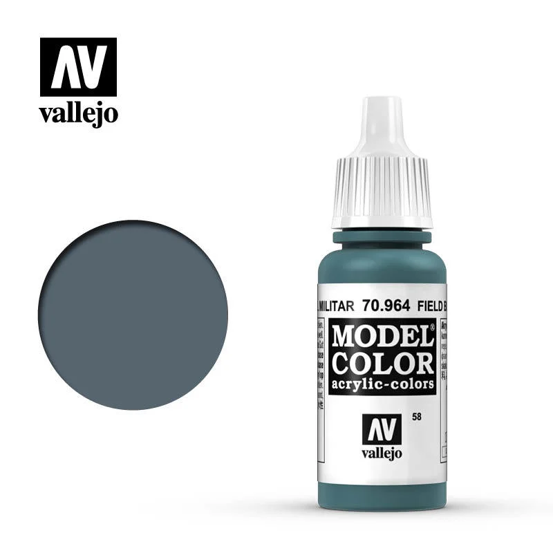 Vallejo Model Color 曠野藍色 70964/瓶