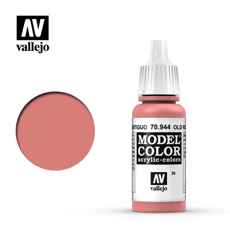 Vallejo Model Color 陳舊玫瑰色 70944/瓶