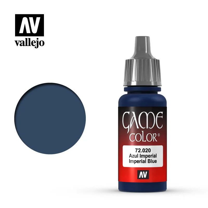 Vallejo Game Color 帝國藍色 72020/瓶