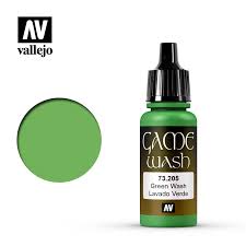 Vallejo Game Color 綠色（漬洗漆） 73205/瓶