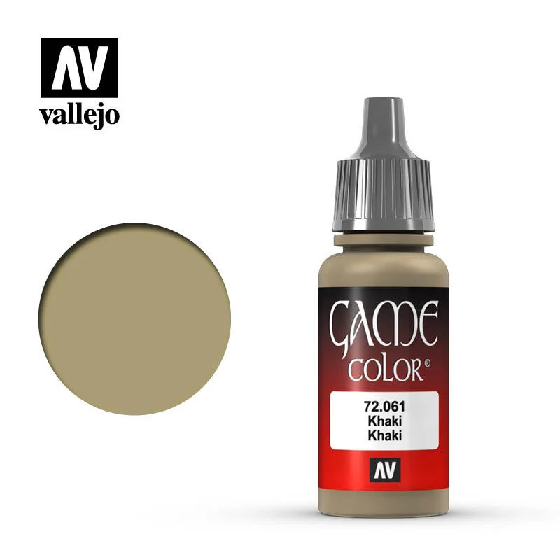 Vallejo Game Color 卡其色 72061/瓶