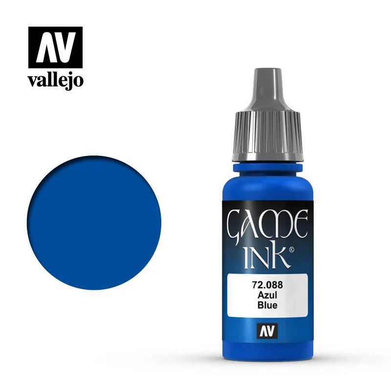 Vallejo Game Color 藍色墨水 72088/瓶
