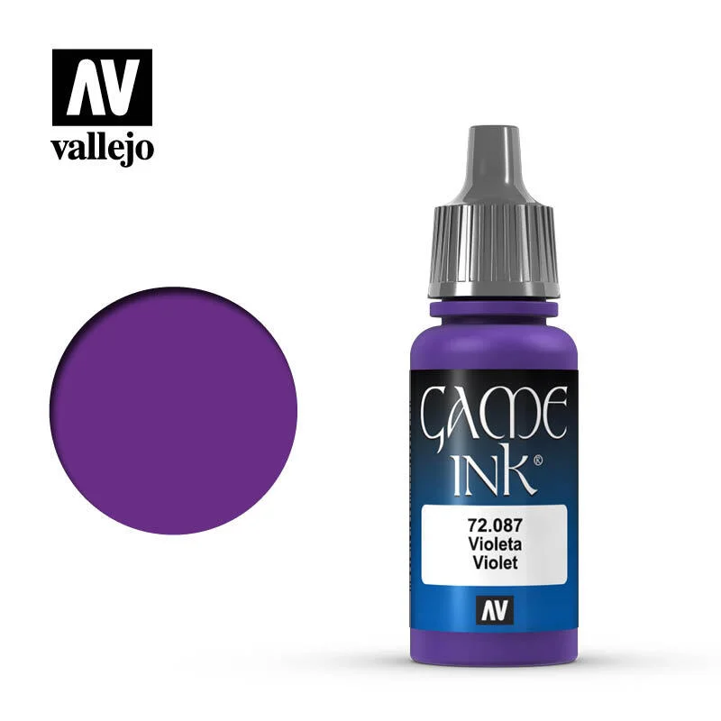 Vallejo Game Color 紫色墨水 72087/瓶
