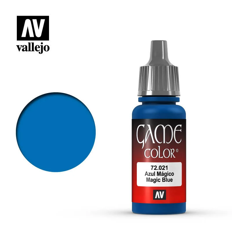 Vallejo Game Color 魔法藍色 72021/瓶