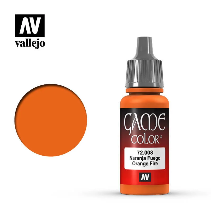 Vallejo Game Color 橘火色 72008/瓶