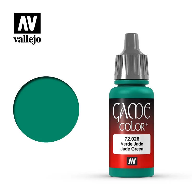 Vallejo Game Color 玉石綠色72026/瓶