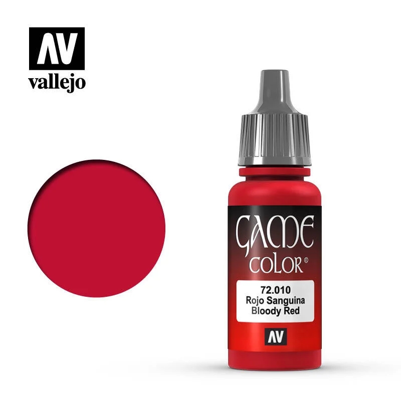 Vallejo Game Color 血紅色 72010/瓶