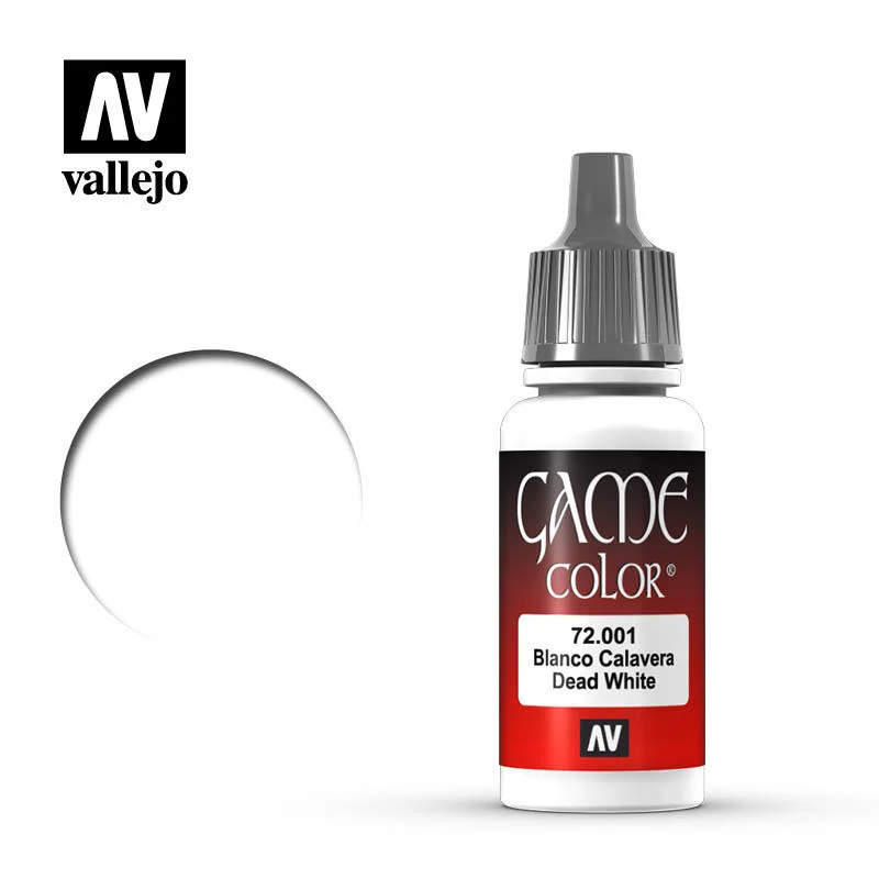 Vallejo Game Color 死白色 72001/瓶