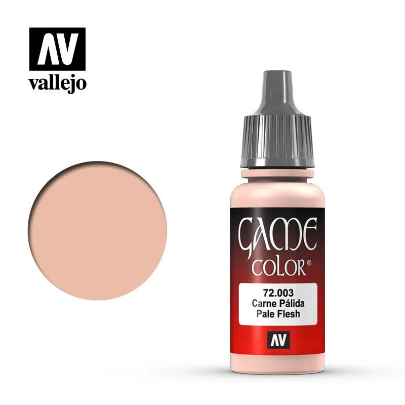 Vallejo Game Color 蒼白膚色 72003/瓶