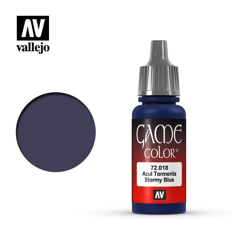 Vallejo Game Color 暴風藍色 72018/瓶