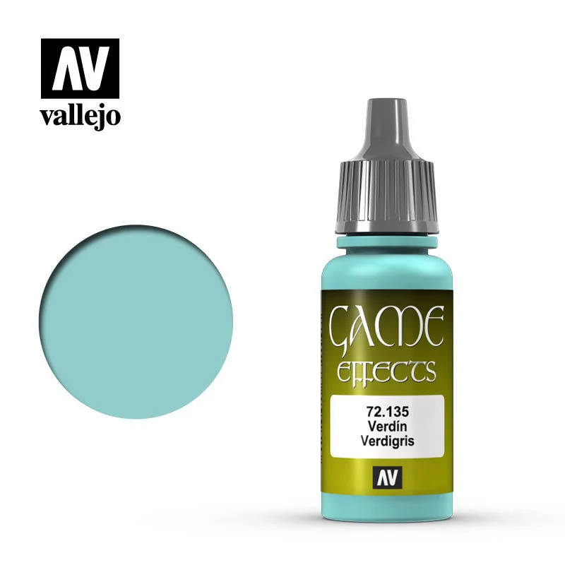 Vallejo Game Color 銅綠色（效果漆） 72135/瓶