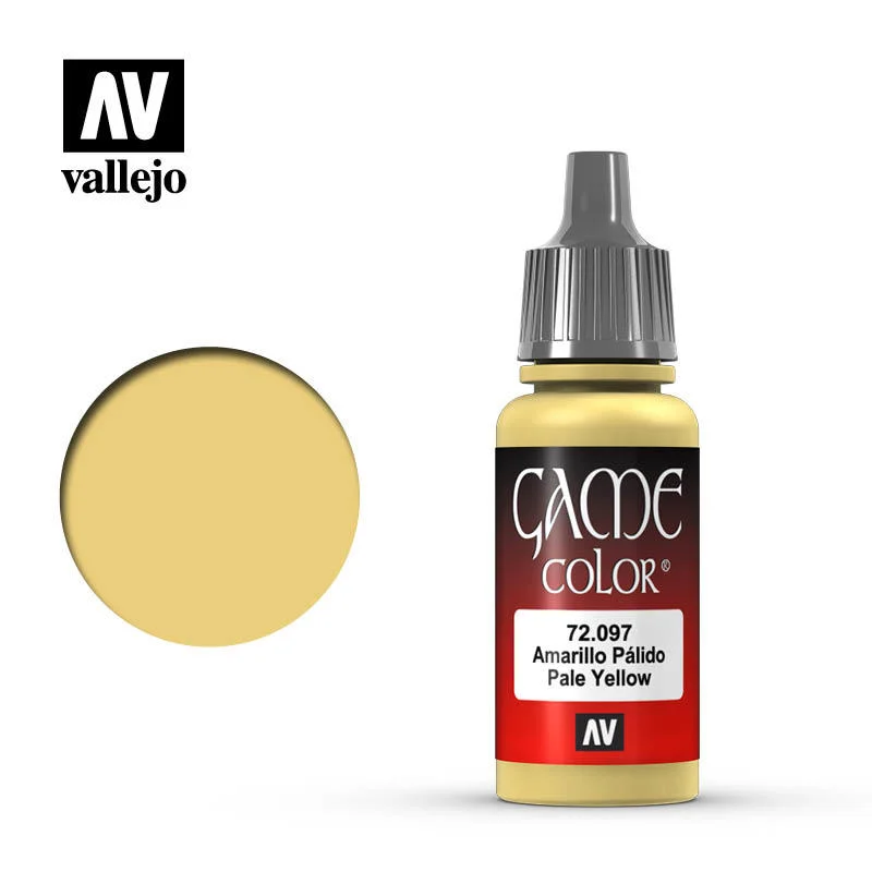 Vallejo Game Color 淡黃色 72097/瓶