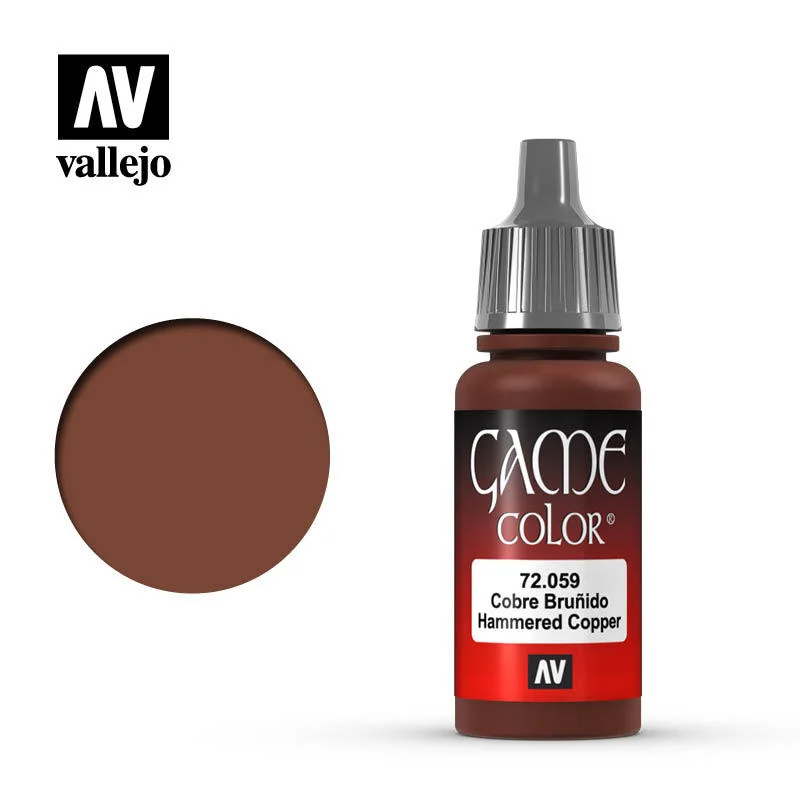 Vallejo Game Color 錘擊銅色  72059/瓶