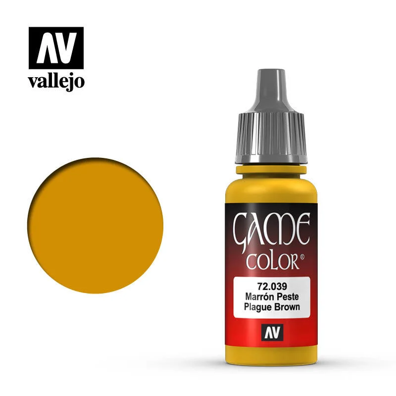 Vallejo Game Color 鼠疫棕色 72039/瓶