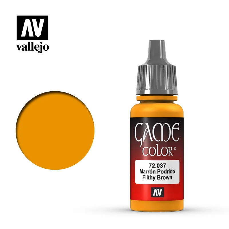 Vallejo Game Color 髒棕色 72037/瓶