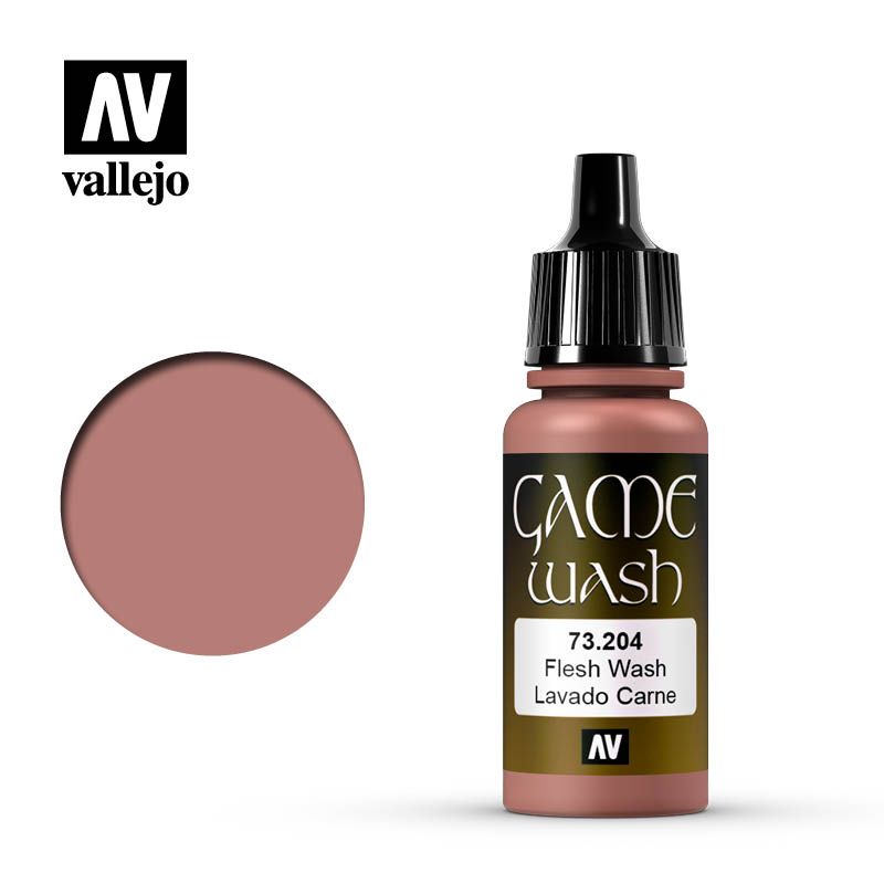 Vallejo Game Color 膚色（漬洗漆） 73204/瓶