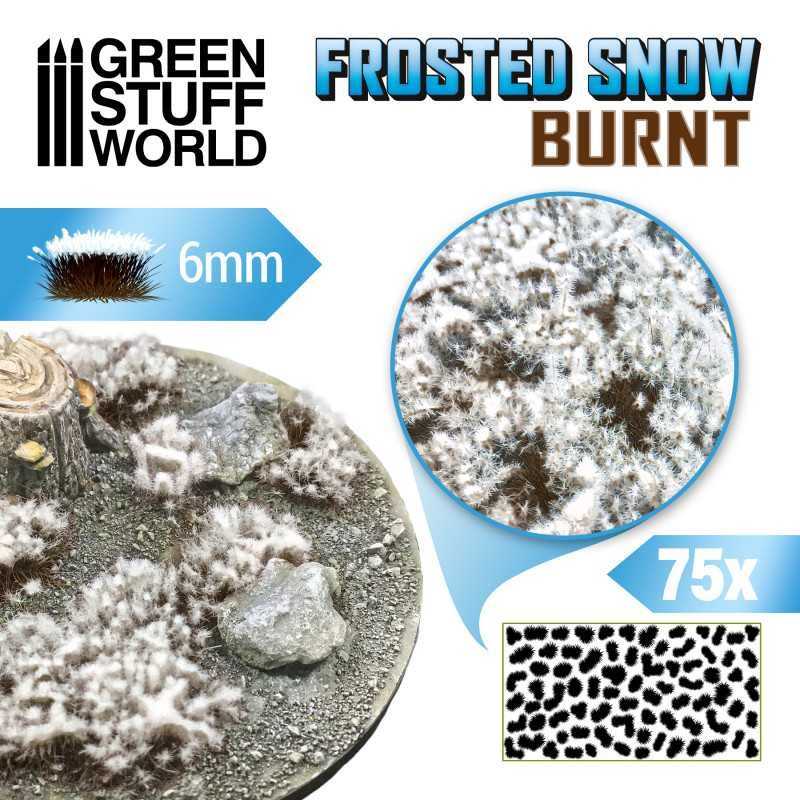 Green Stuff World 積雪草叢：6mm 焦色 11787