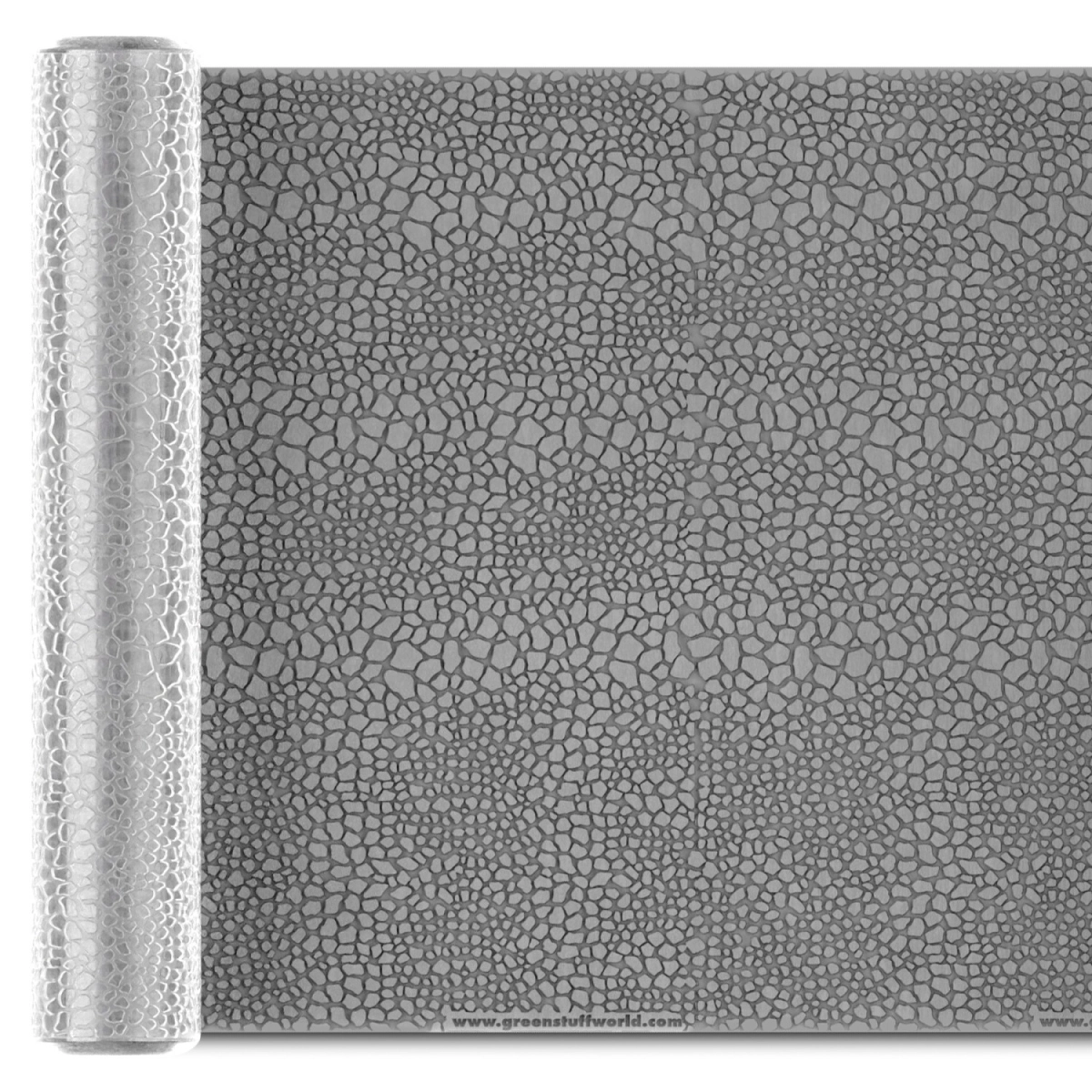 （預購）Green Stuff World 紋理滾滾棒：Rolling Pin Cobblestone 15mm