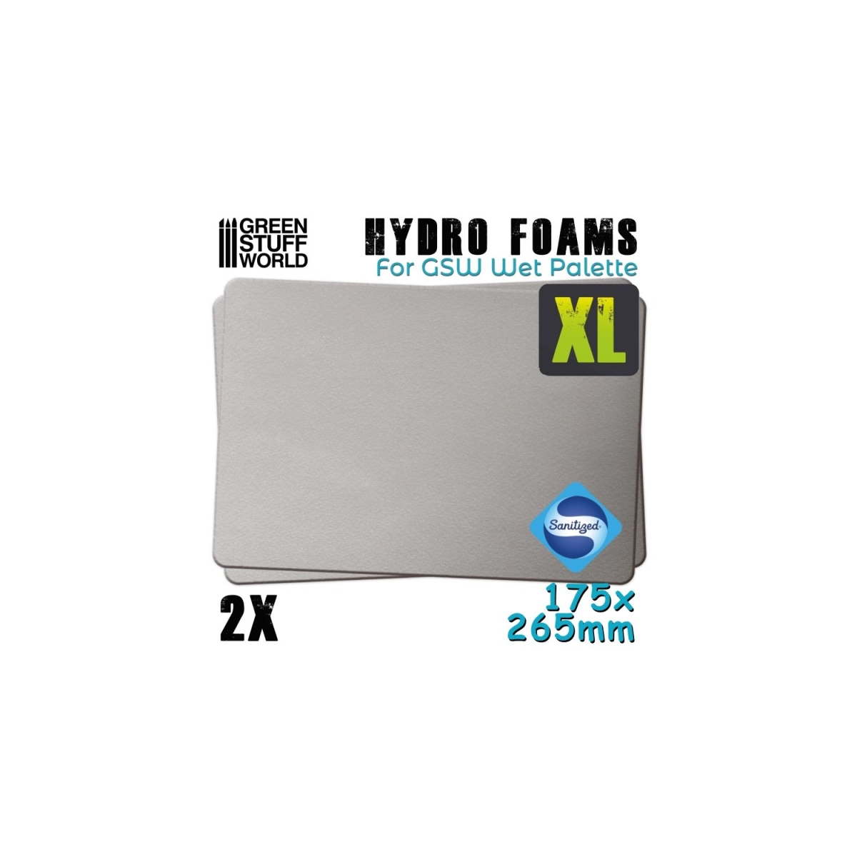 Green Stuff World 濕盤工具：保水海綿 XL 10325