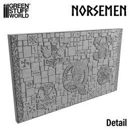 （預購）Green Stuff World 紋理滾滾棒：Rolling Pin Norsemen