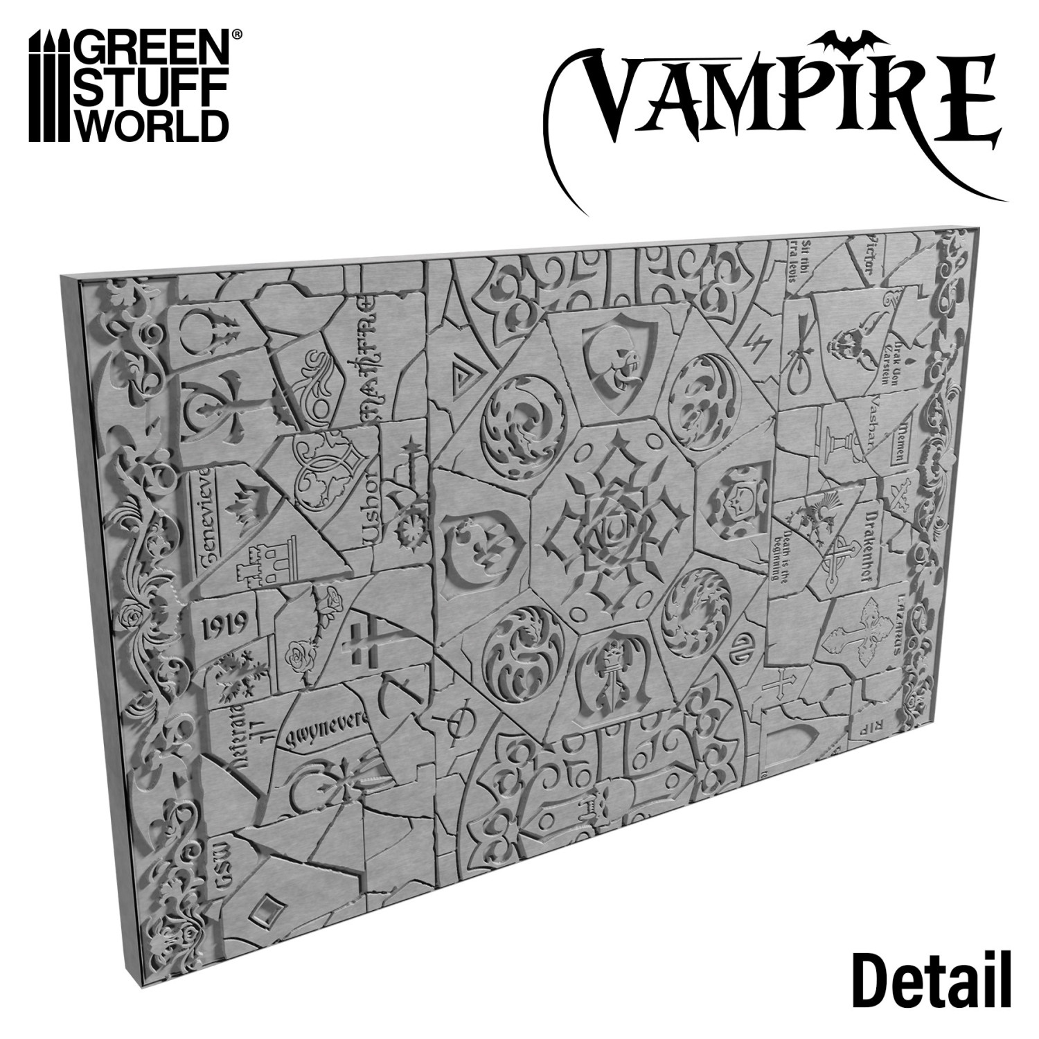 （預購）Green Stuff World 紋理滾滾棒：Rolling Pin Vampire