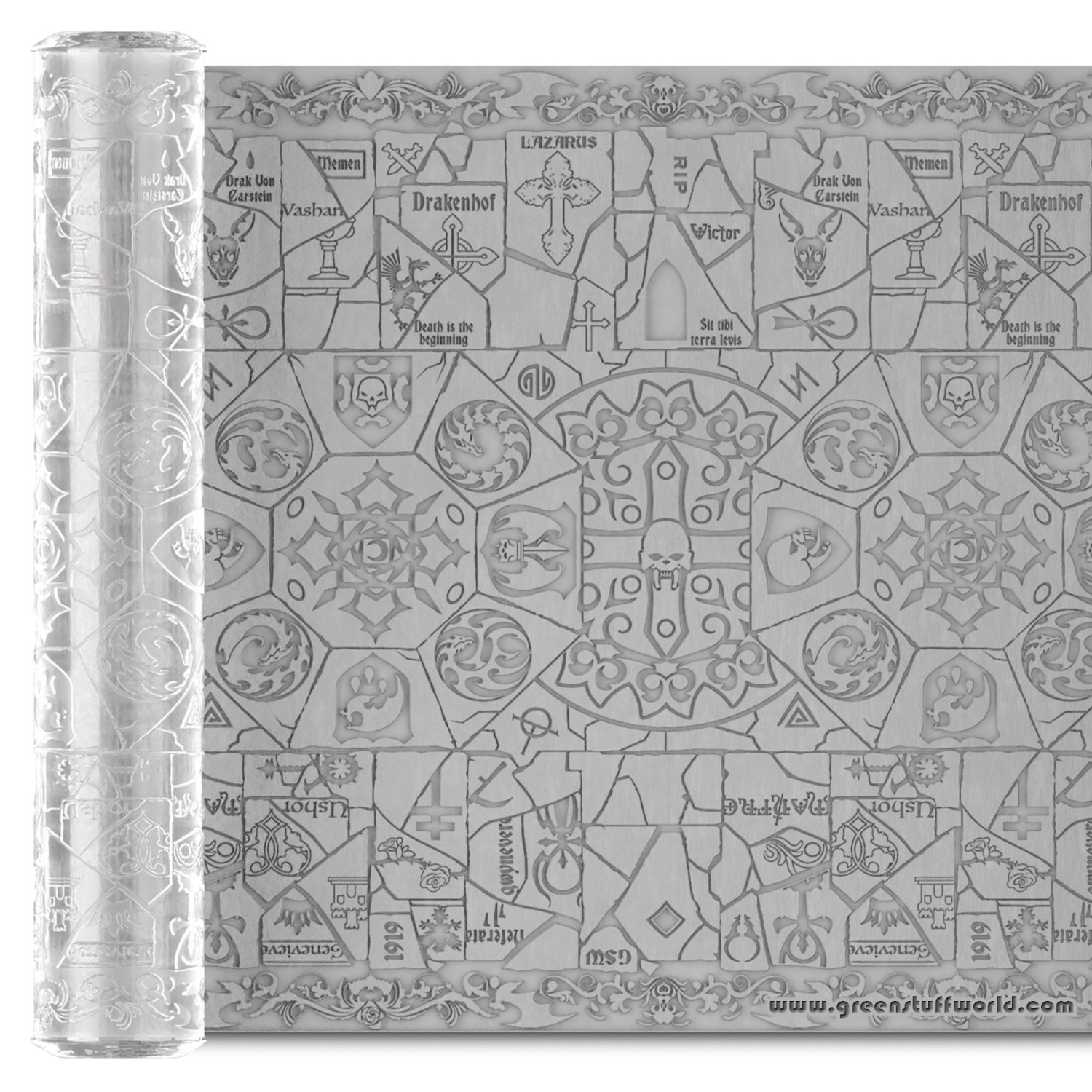 （預購）Green Stuff World 紋理滾滾棒：Rolling Pin Vampire