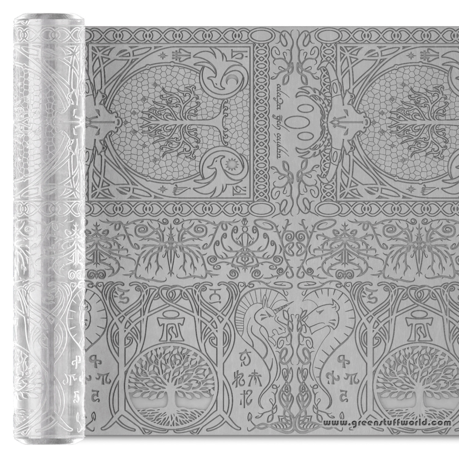 （預購）Green Stuff World 紋理滾滾棒：Rolling Pin ELVEN