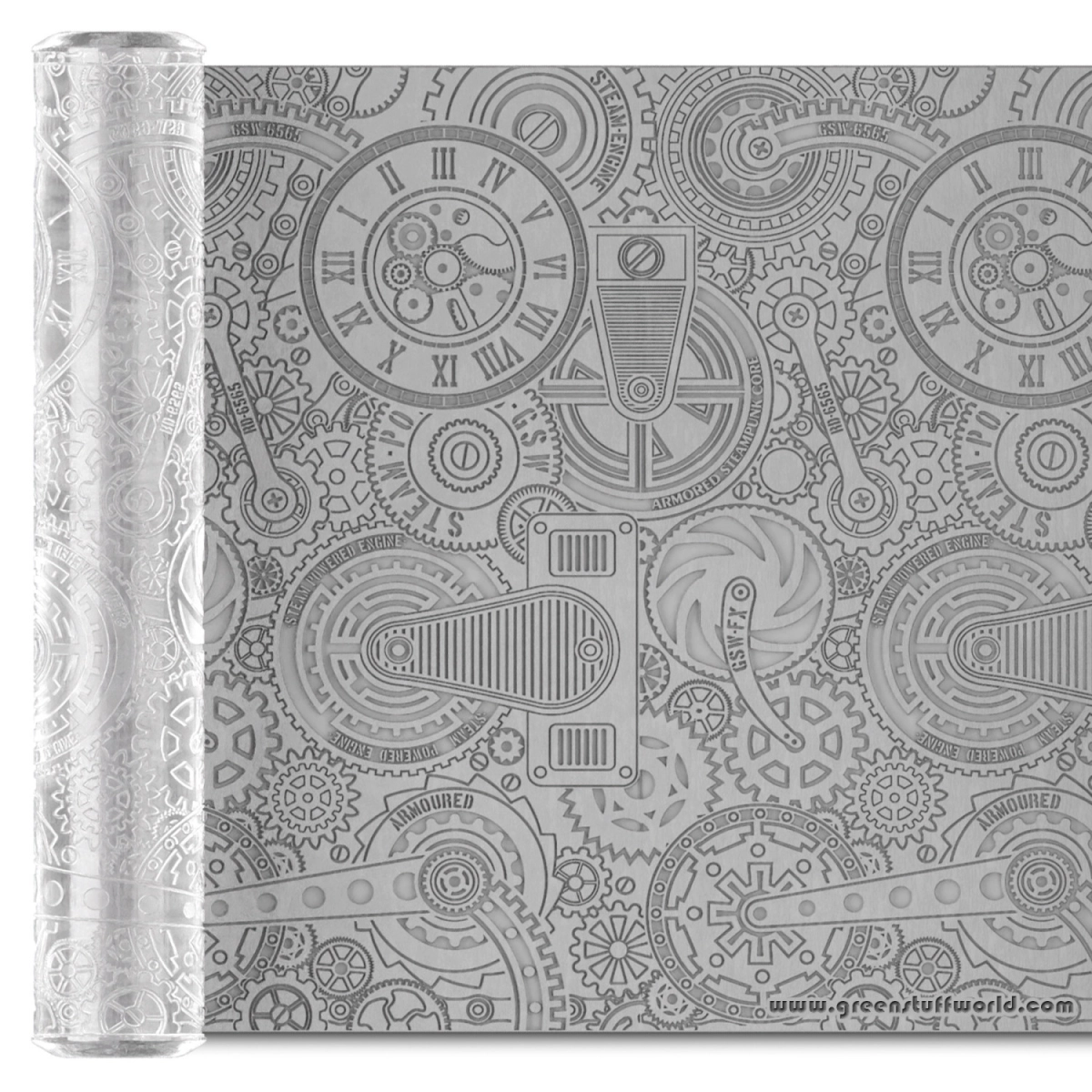 （預購）Green Stuff World 紋理滾滾棒：Rolling Pin STEAMPUNK