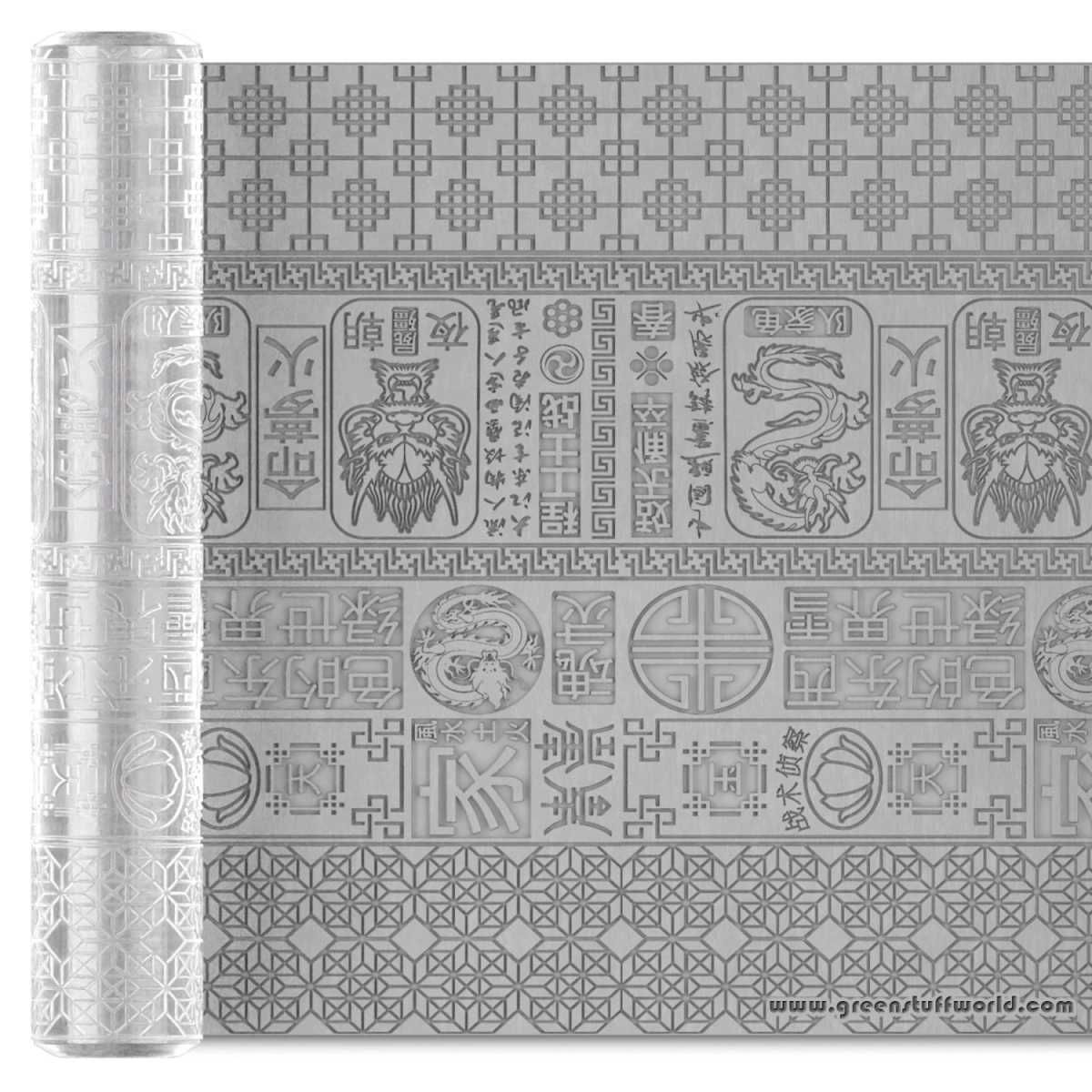 （預購）Green Stuff World 紋理滾滾棒：Rolling Pin CHINESE