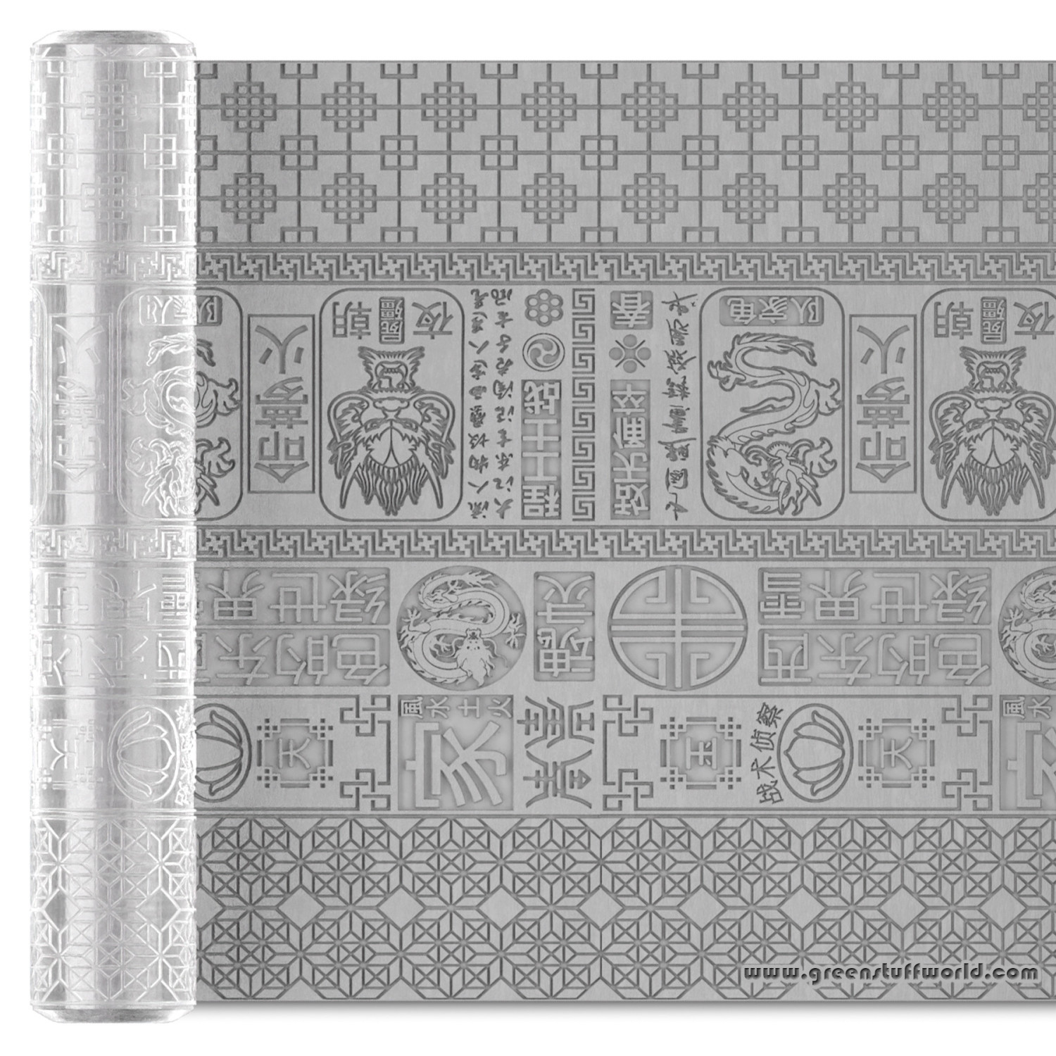 （預購）Green Stuff World 紋理滾滾棒：Rolling Pin CHINESE