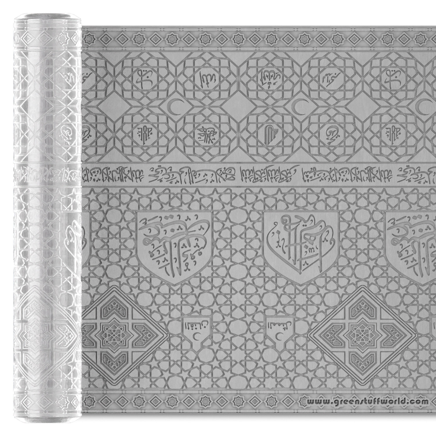 （預購）Green Stuff World 紋理滾滾棒：Rolling Pin ARABIC