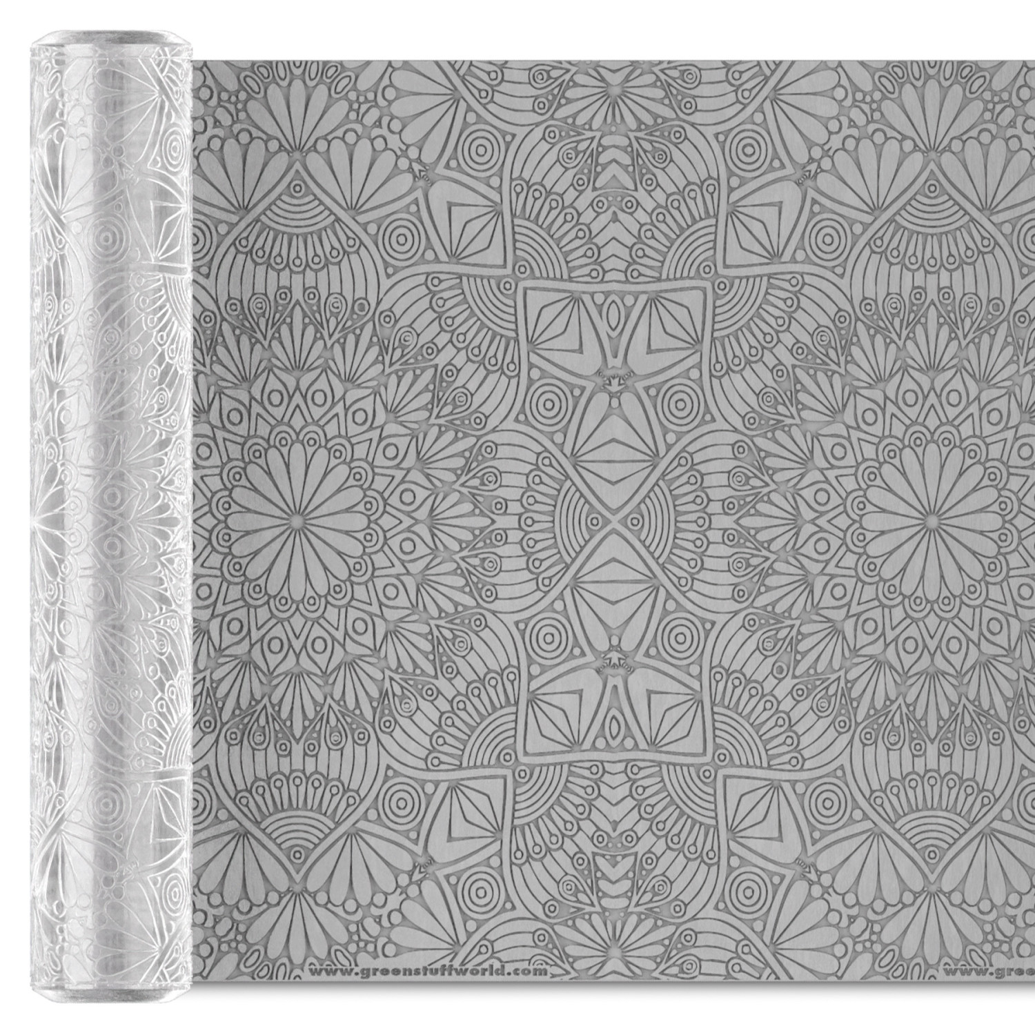 （預購）Green Stuff World 紋理滾滾棒：Rolling Pin MANDALA