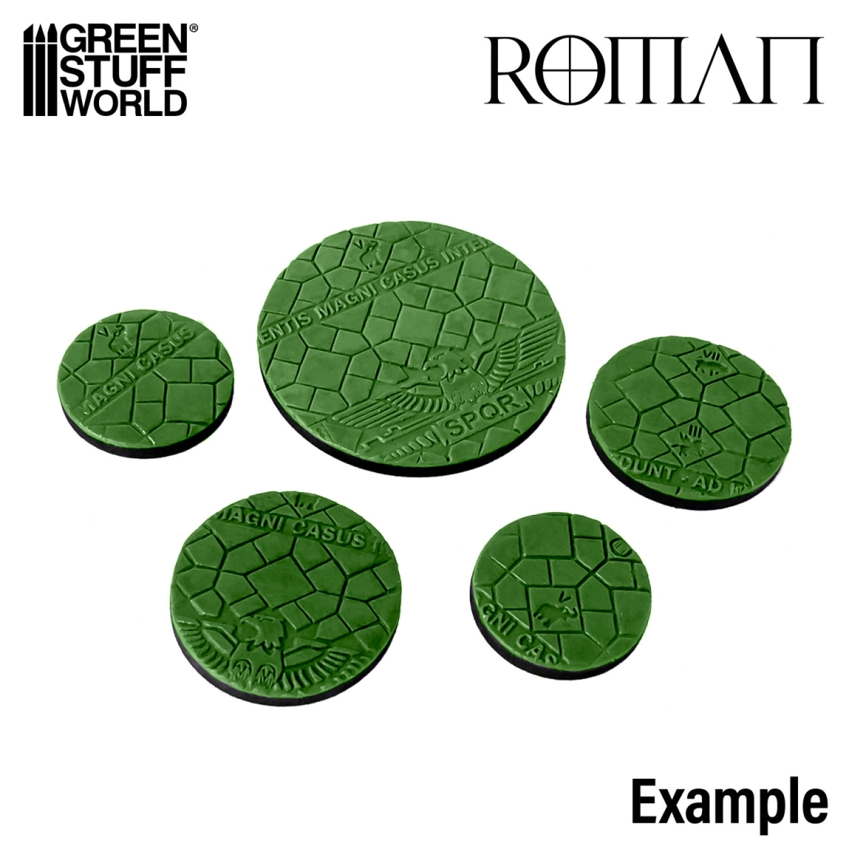 （預購）Green Stuff World 紋理滾滾棒：Rolling Pin ROMAN