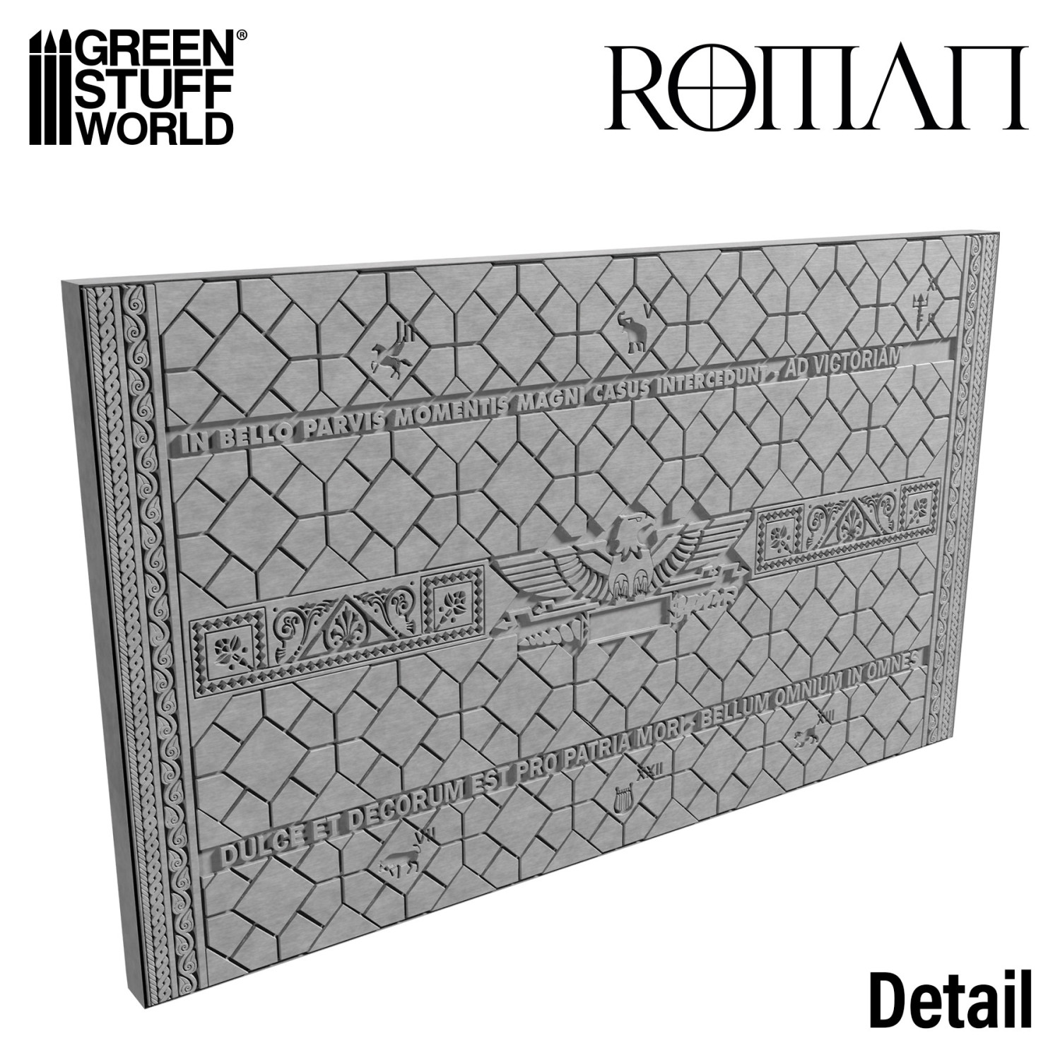 （預購）Green Stuff World 紋理滾滾棒：Rolling Pin ROMAN