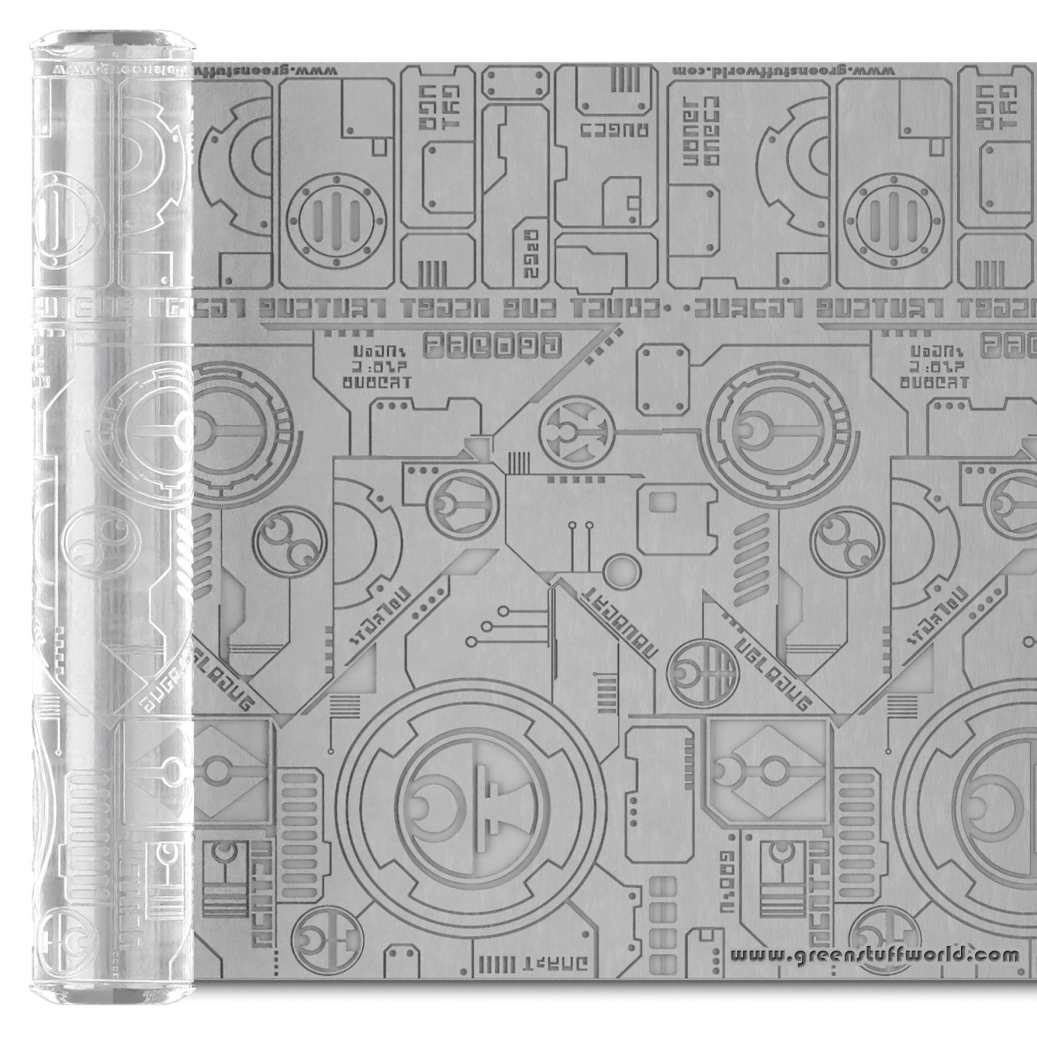 （預購）Green Stuff World 紋理滾滾棒：Rolling Pin TAU