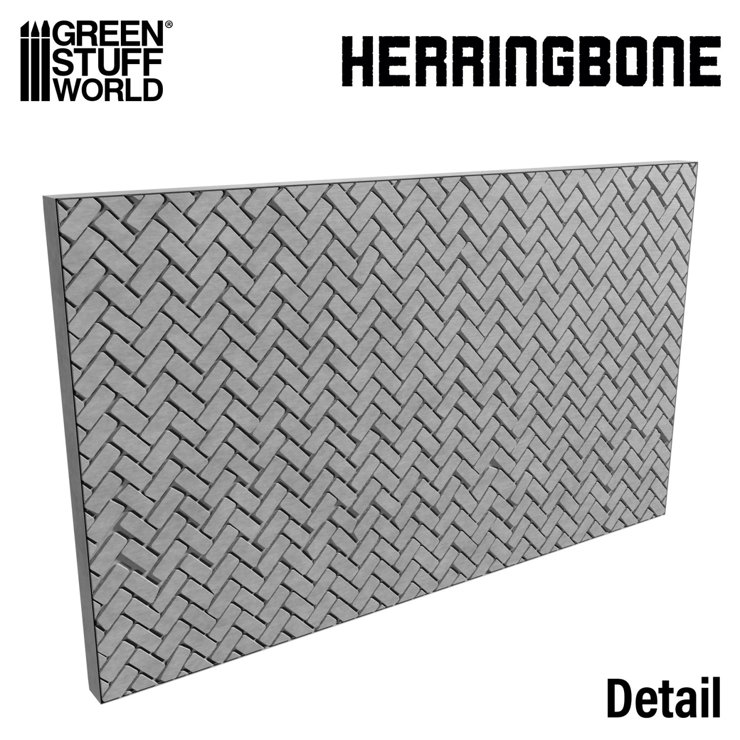 （預購）Green Stuff World 紋理滾滾棒：Rolling Pin Herringbone