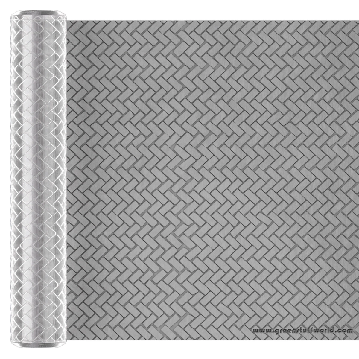 （預購）Green Stuff World 紋理滾滾棒：Rolling Pin Herringbone