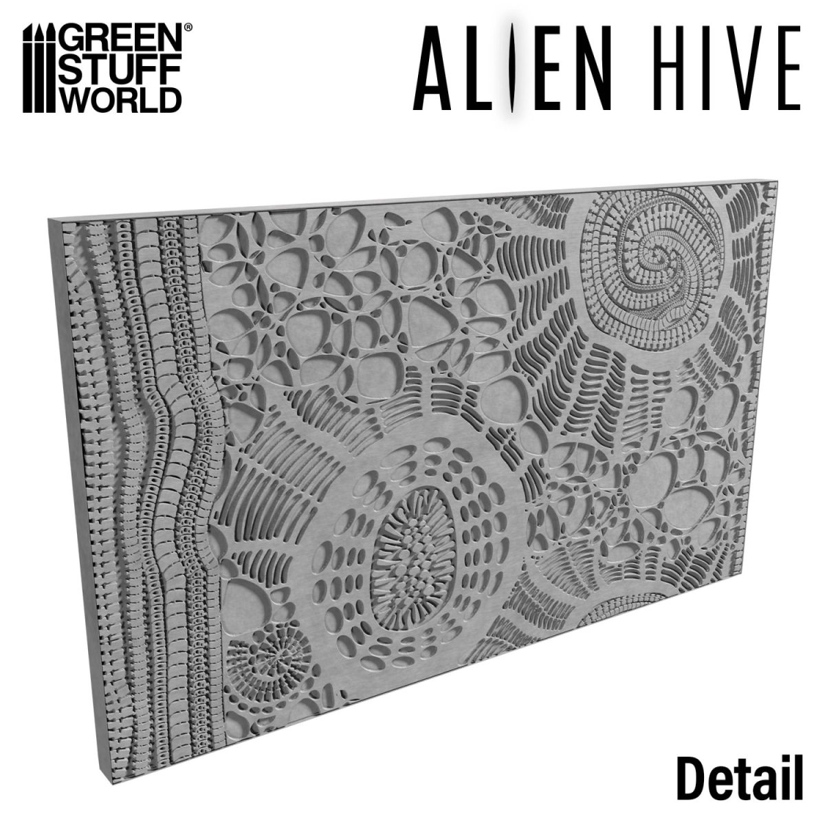 （預購）Green Stuff World 紋理滾滾棒：Rolling Pin Alien Hive